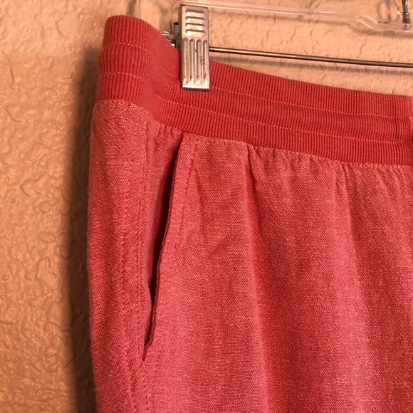 Susina Linen Blend Salmon Pants Nordstrom - Picture 5 of 8